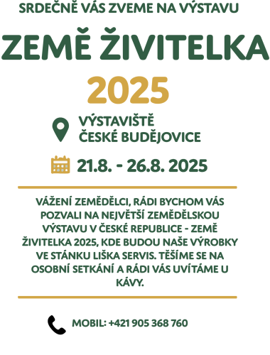 Pozvání na výstavu Země živitelka 2025